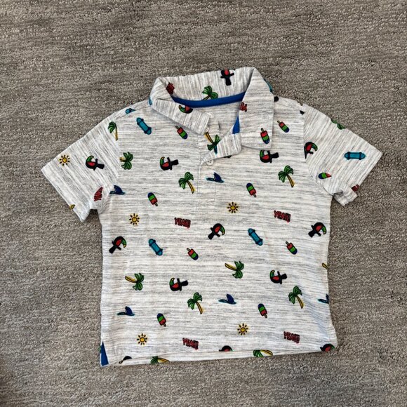 Toddler Shirts - Polo Shirts - Button Down - Set of 3 - Size 3T - Skateboards - Picture 7 of 9